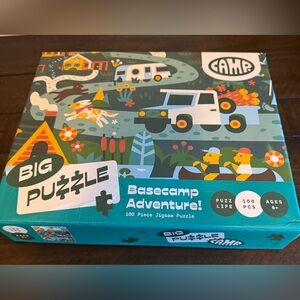 Camp - Basecamp Adventure 100 Piece Jigsaw Puzzle - Big Pieces!